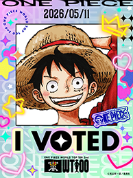 第2回 ONE PIECE キャラクター世界人気投票